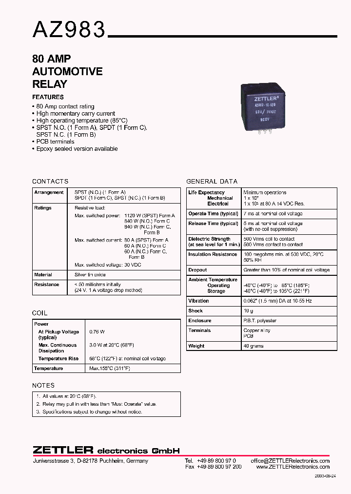 AZ983-1C-12D_665790.PDF Datasheet