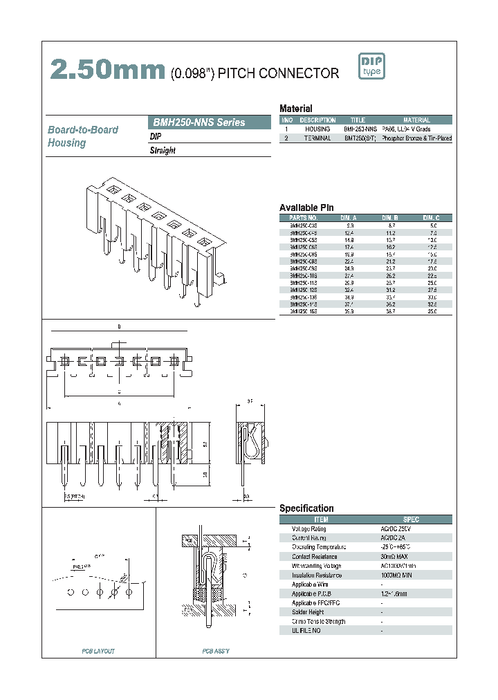 BMH250-NNS_643300.PDF Datasheet