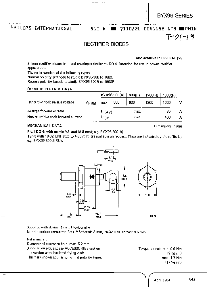 BYX96-1200R_727134.PDF Datasheet