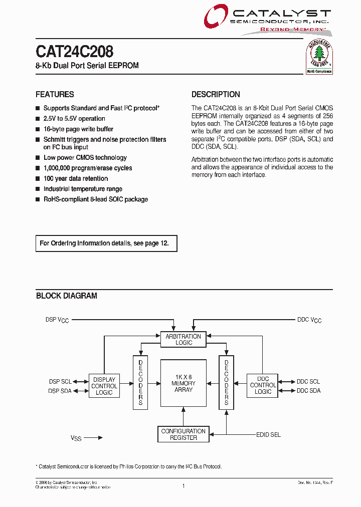 CAT24C208_752387.PDF Datasheet