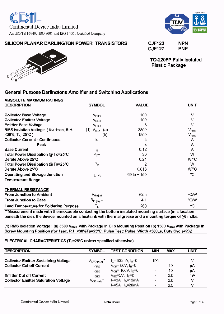 CJF122_634612.PDF Datasheet