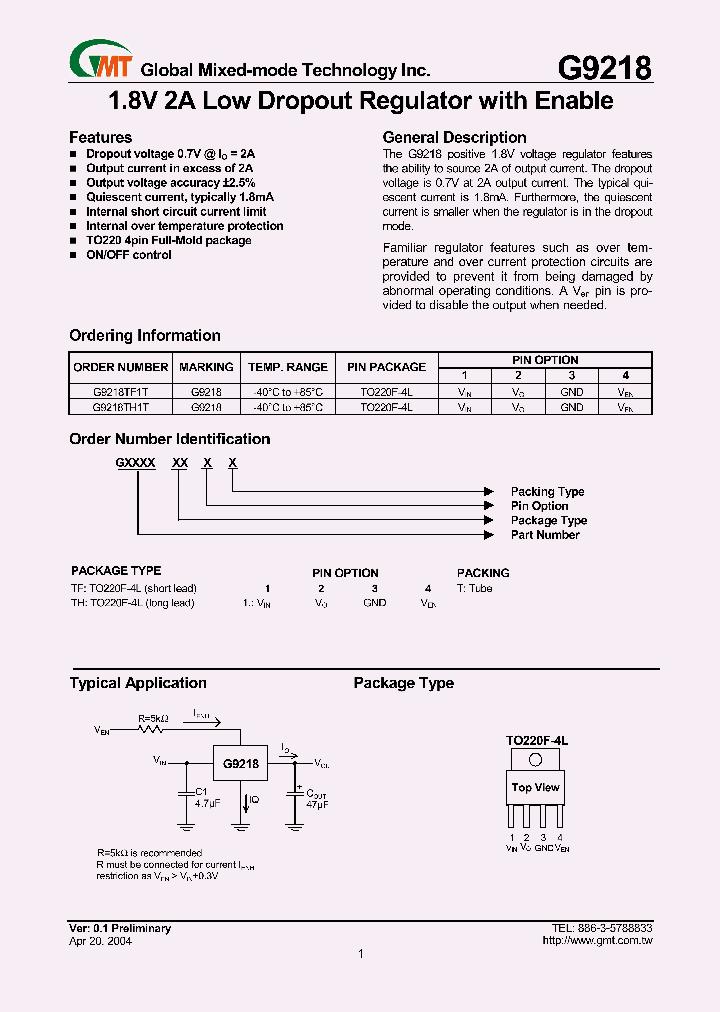 G9218_630127.PDF Datasheet