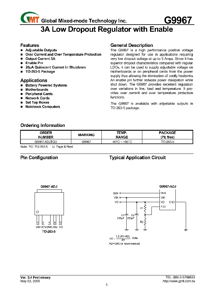 G9967_627198.PDF Datasheet