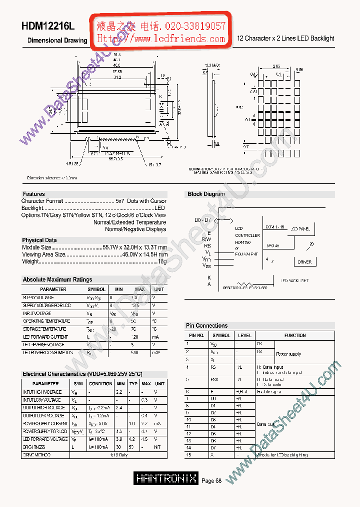 HDM12216L_688811.PDF Datasheet