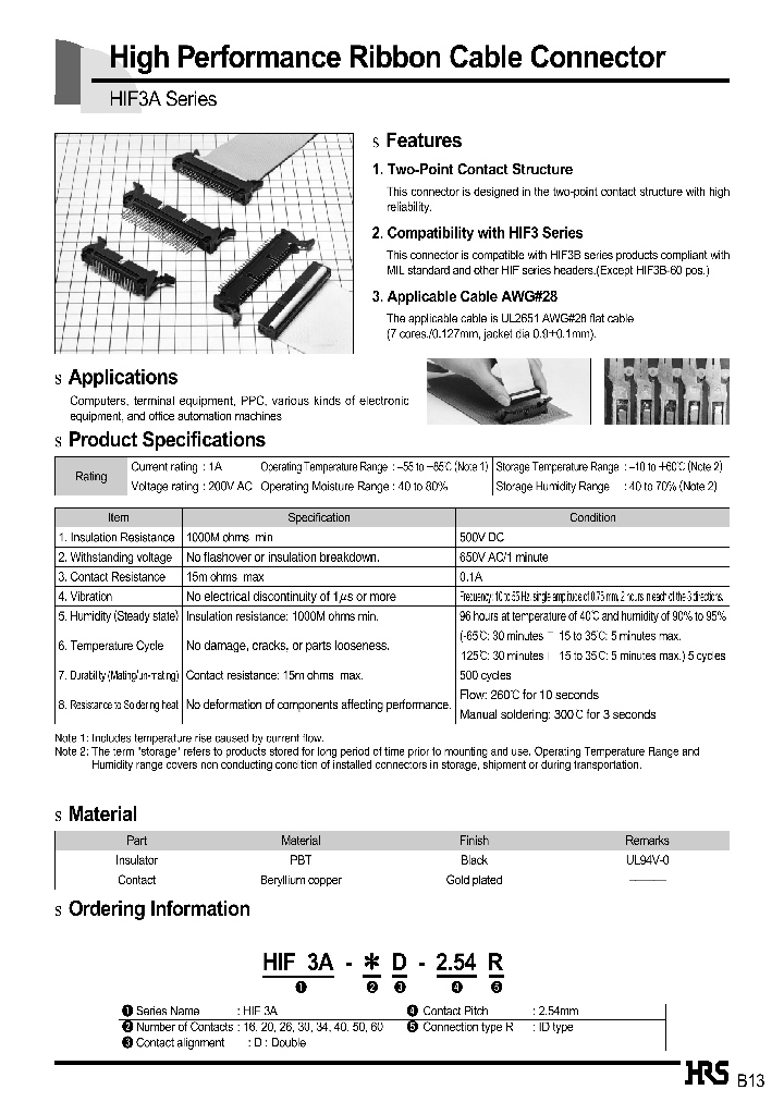 HIF3A-50D-254R_767129.PDF Datasheet