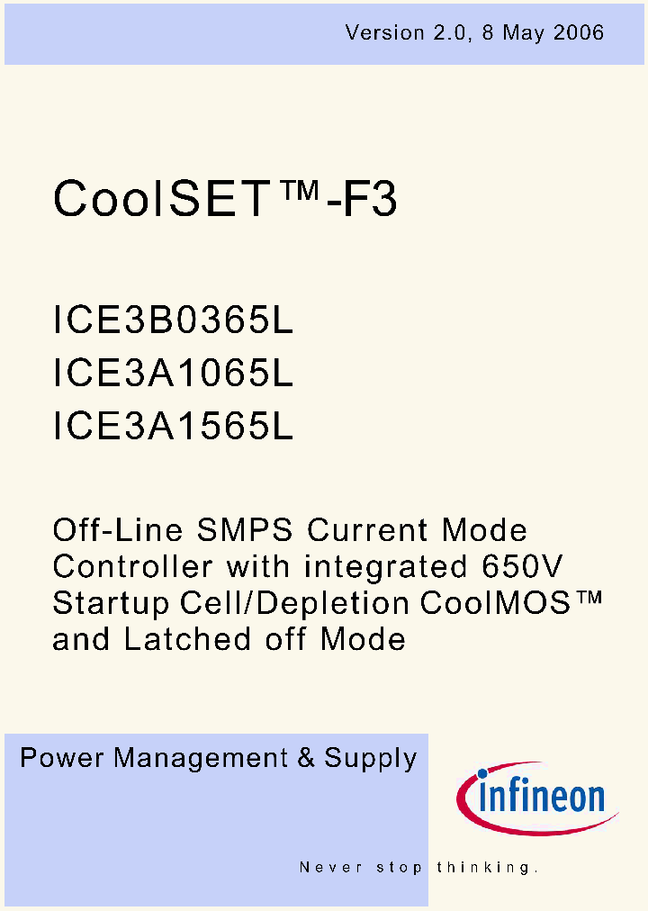 ICE3A1065L_581006.PDF Datasheet