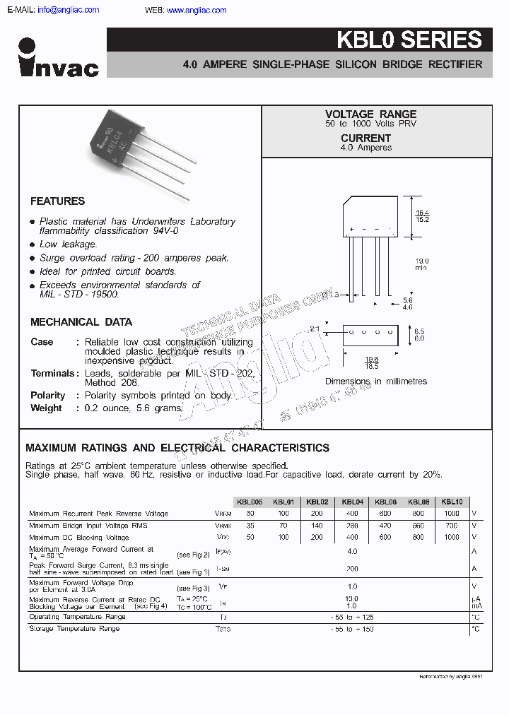 KBL005_620191.PDF Datasheet