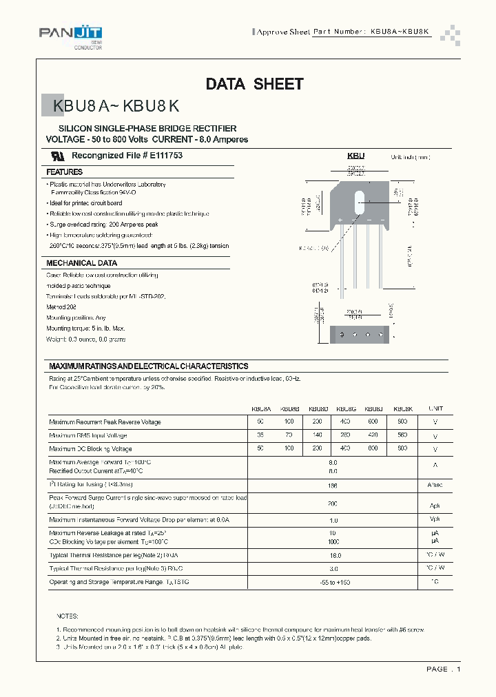 KBU8D_703737.PDF Datasheet