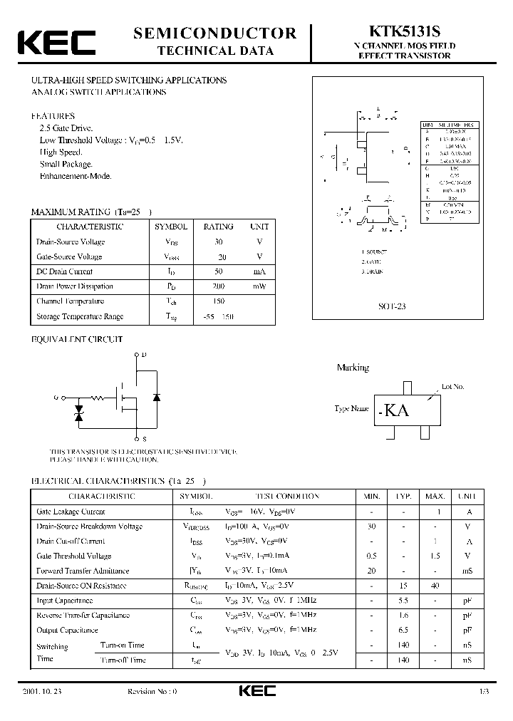 KTK5131S_765402.PDF Datasheet