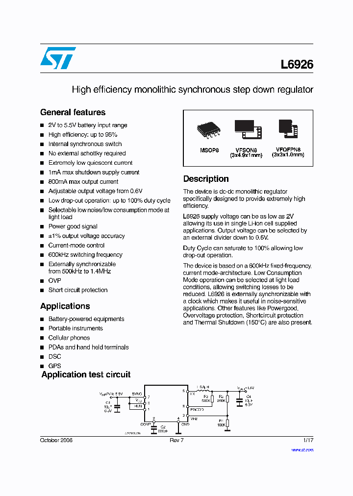 L6926013TR_673793.PDF Datasheet