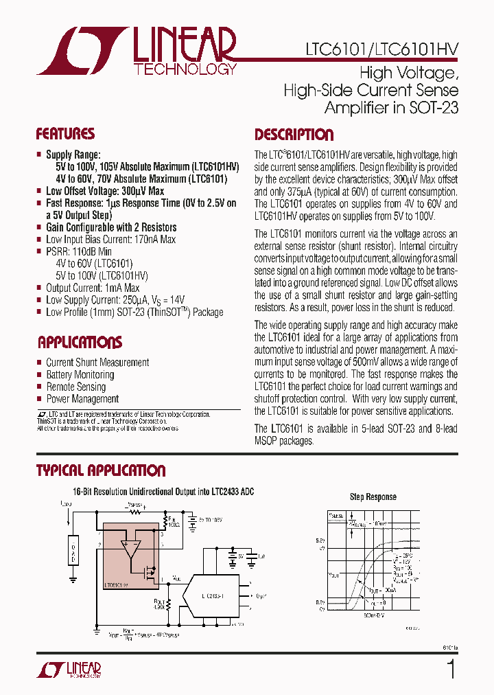 LTC6101_398143.PDF Datasheet