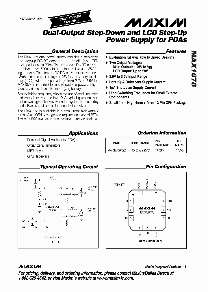 MAX1878_323610.PDF Datasheet