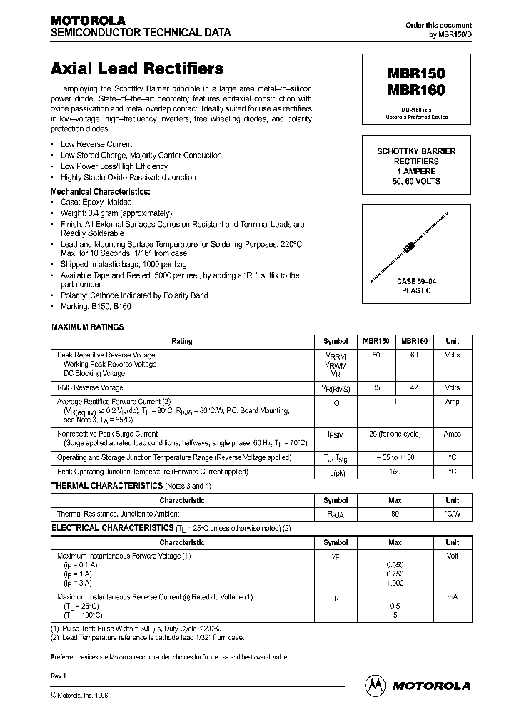 MBR160_193086.PDF Datasheet