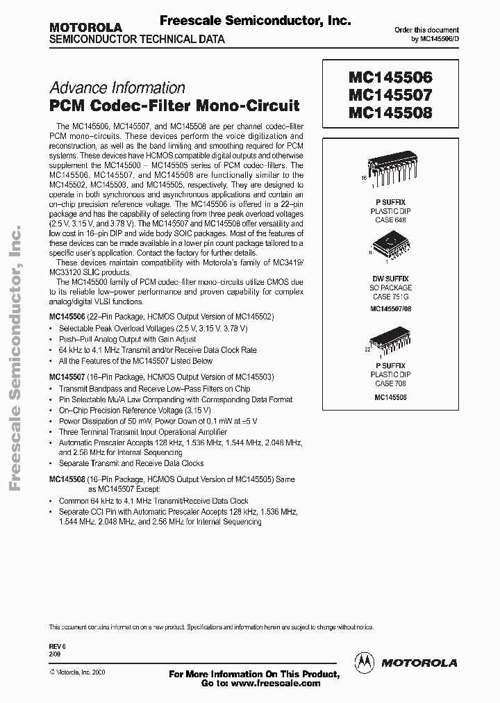 MC145506_753830.PDF Datasheet