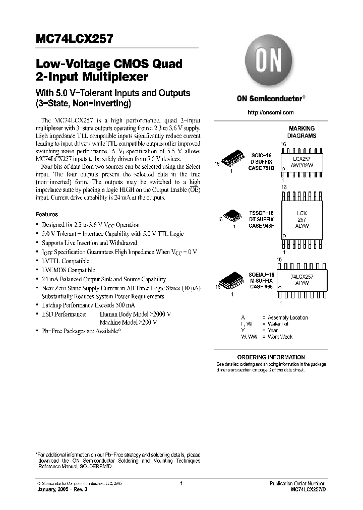 MC74LCX257DR2G_748505.PDF Datasheet