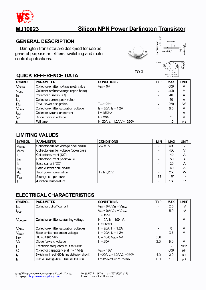 MJ10023_577170.PDF Datasheet