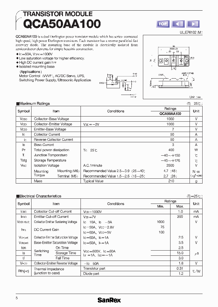 QCA50AA100_570548.PDF Datasheet