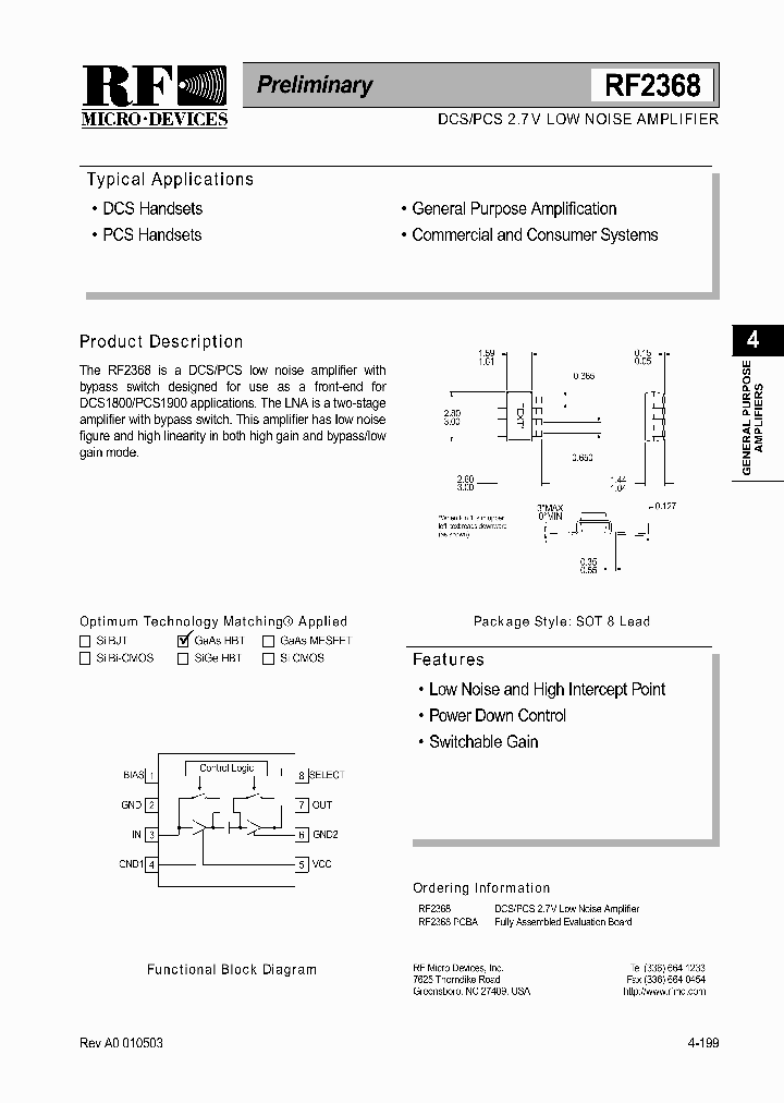 RF2368PCBA_774289.PDF Datasheet