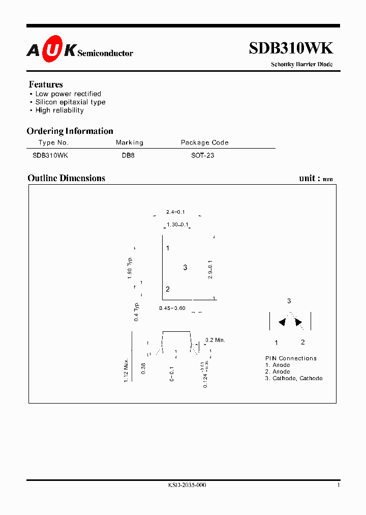 SDB310WK_638827.PDF Datasheet