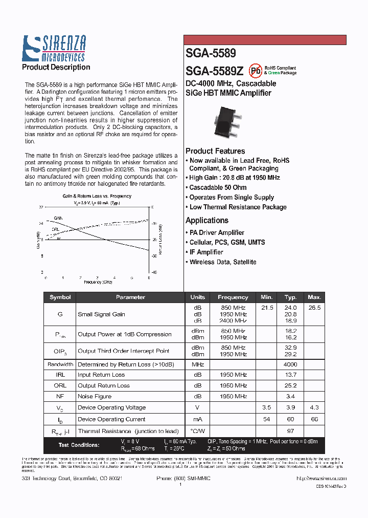 SGA-5589_737272.PDF Datasheet