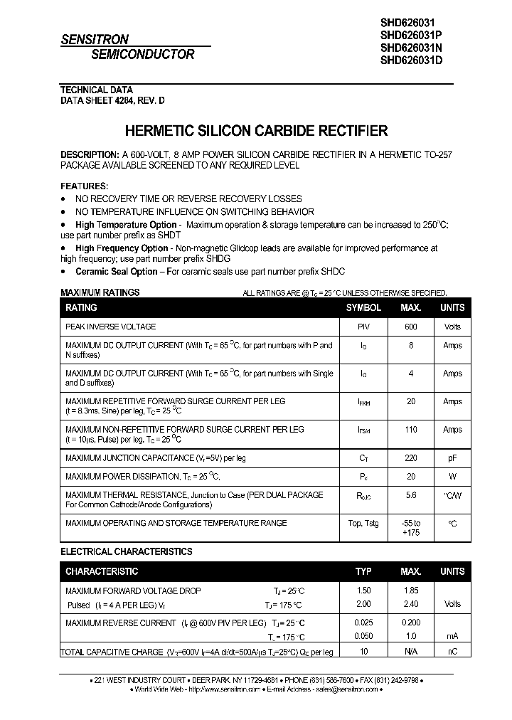 SHD626031_637047.PDF Datasheet