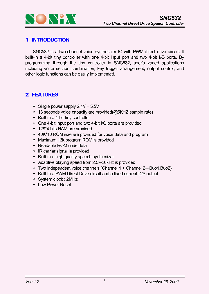 SNC532_757145.PDF Datasheet
