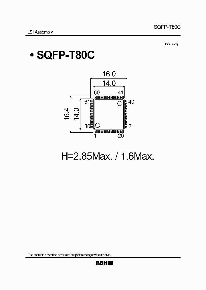 SQFP-T80C_604159.PDF Datasheet