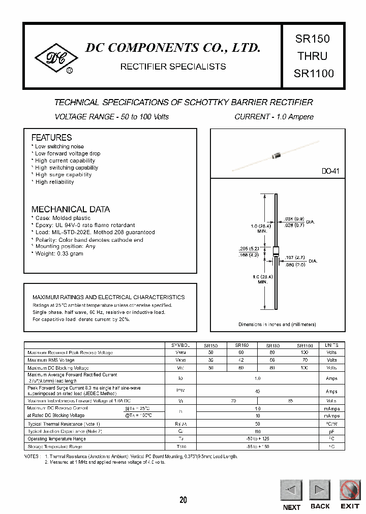 SR150_605075.PDF Datasheet