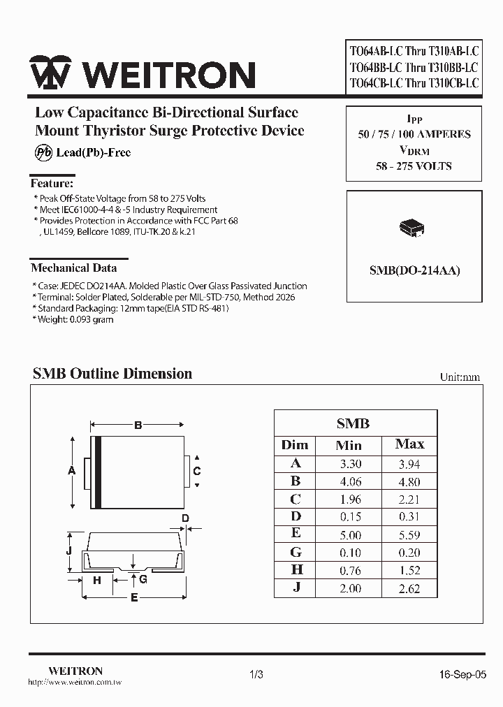 T064AB-LC_658645.PDF Datasheet