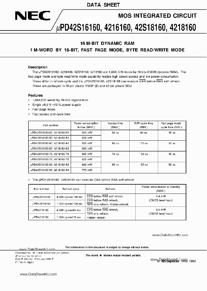UPD4218160_562059.PDF Datasheet