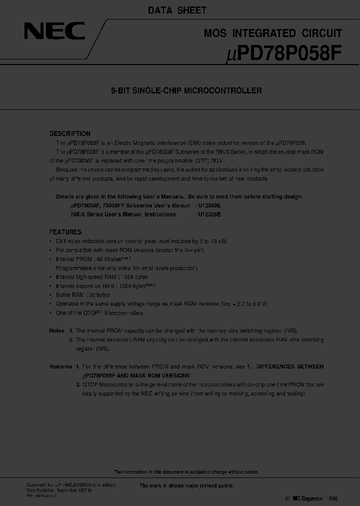 UPD78P058GC_568708.PDF Datasheet