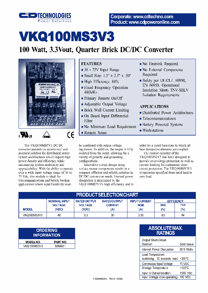 VKQ100MS3V3_614369.PDF Datasheet