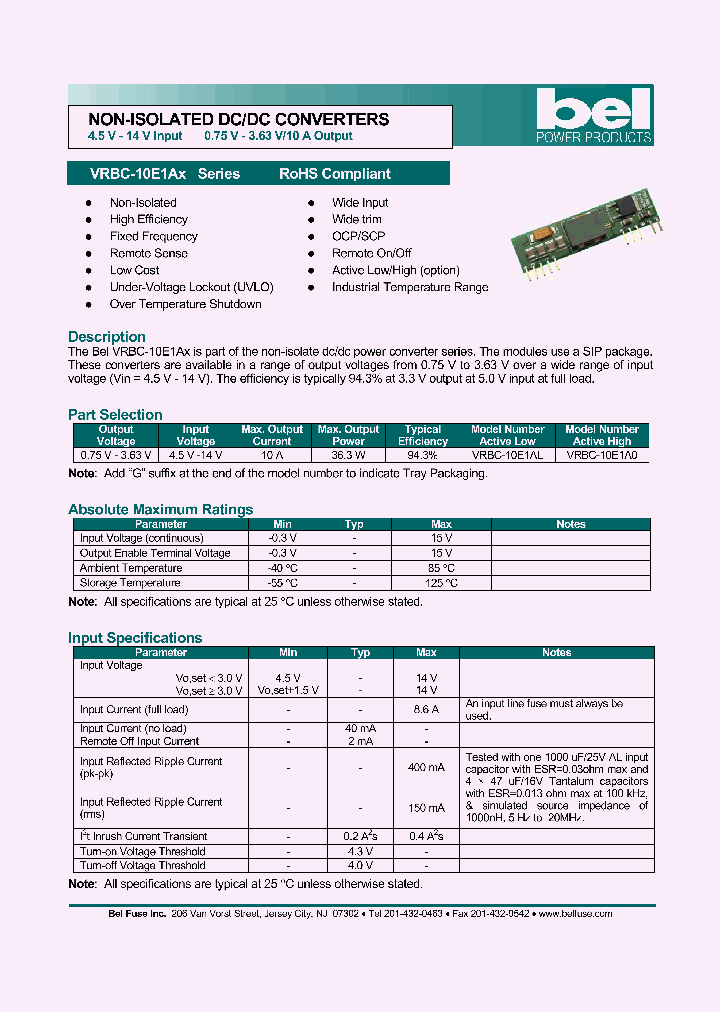 VRBC-10E1AL_692922.PDF Datasheet