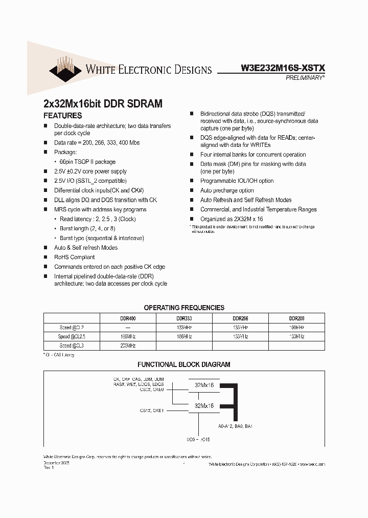 W3E232M16S-266STIG_652924.PDF Datasheet