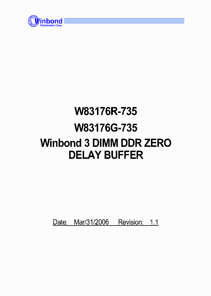 W83176G-735_711189.PDF Datasheet