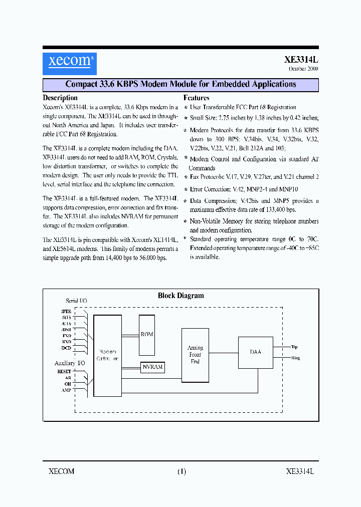 XE3314L_727434.PDF Datasheet