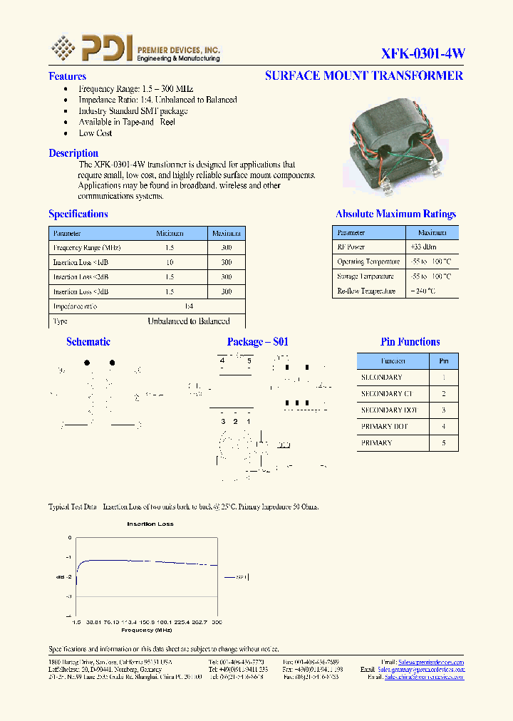 XFK-0301-4W_666440.PDF Datasheet