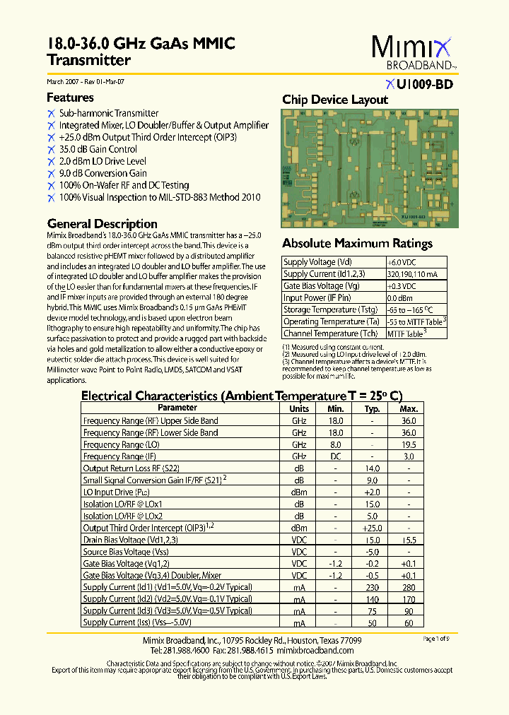 XU1009-BD-EV1_710289.PDF Datasheet