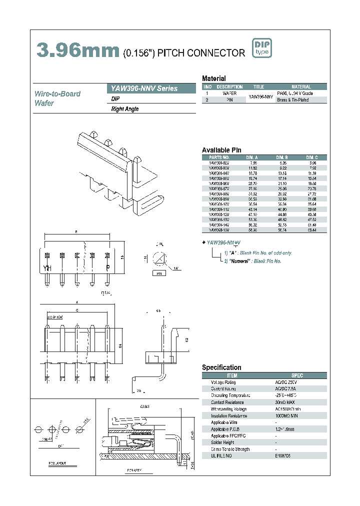 YAW396-03V_643883.PDF Datasheet