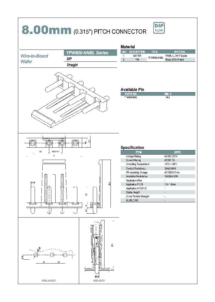 YFW800-04BL_644050.PDF Datasheet