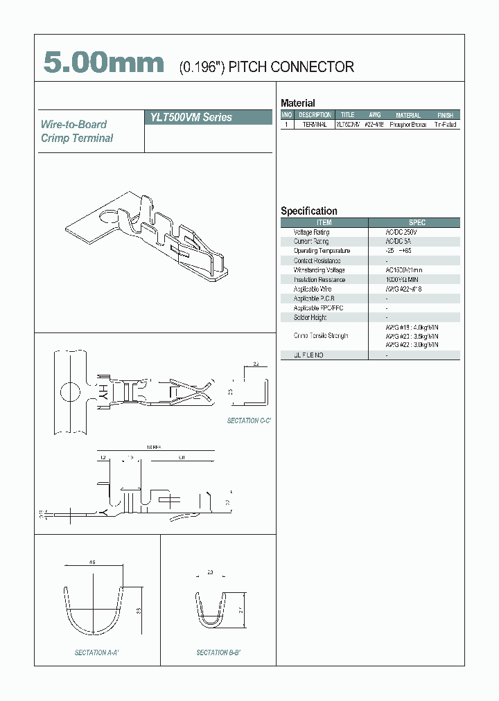 YLT500VM_650317.PDF Datasheet