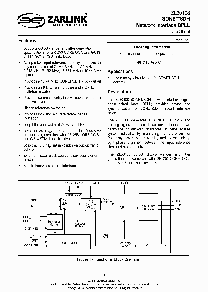 ZL30108_735208.PDF Datasheet