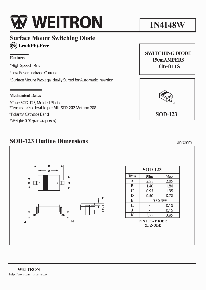 1N4148W_1017185.PDF Datasheet