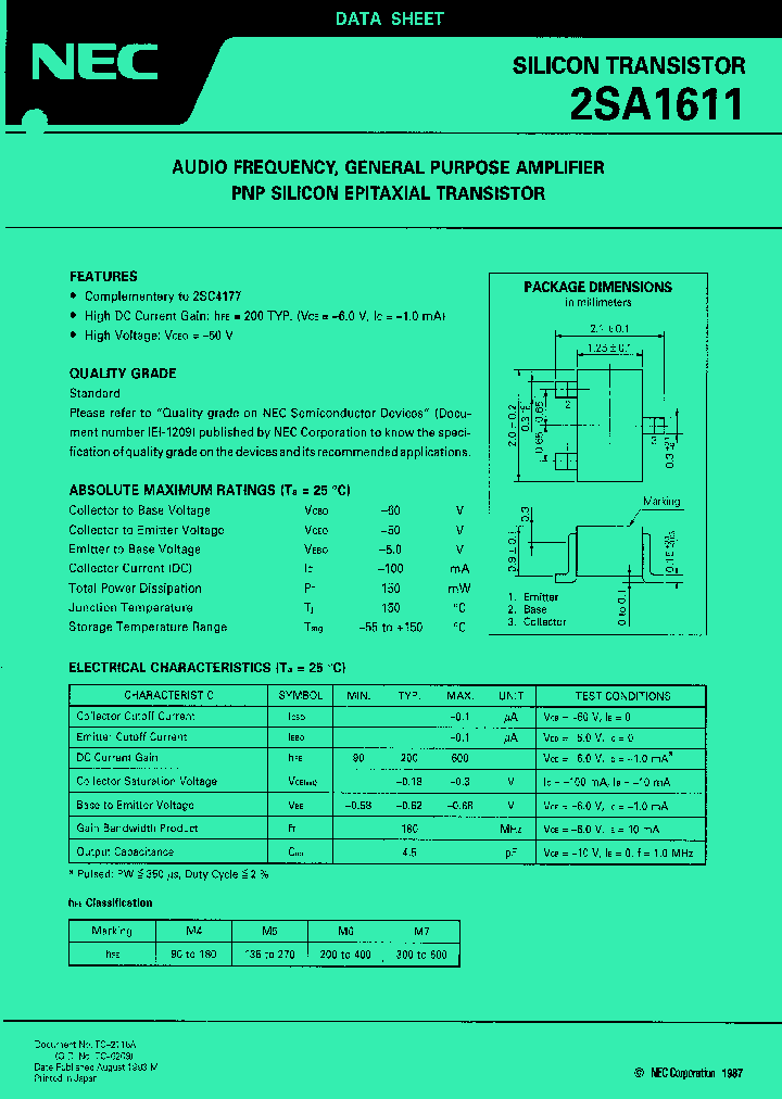 2SA1611-T1_828510.PDF Datasheet