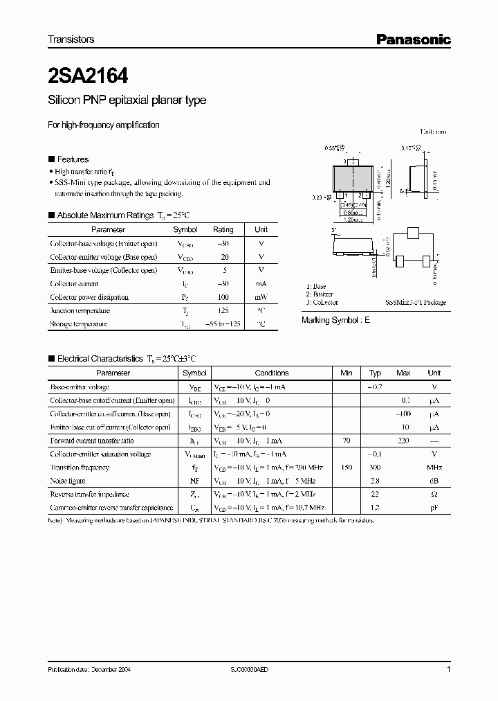2SA2164_911621.PDF Datasheet