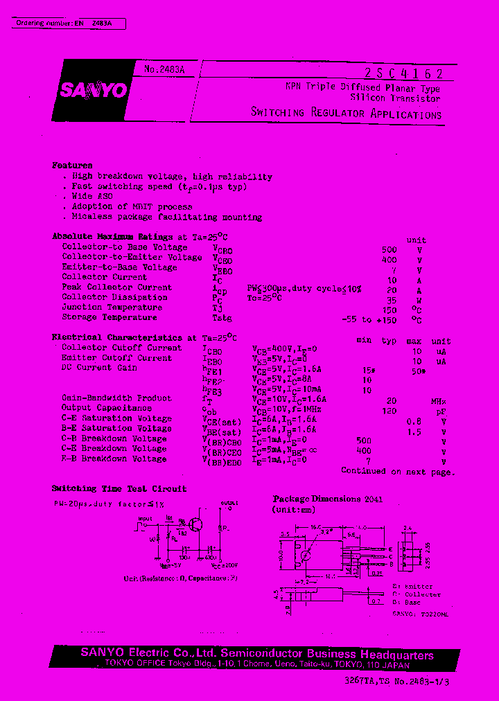 2SC4162_1024832.PDF Datasheet