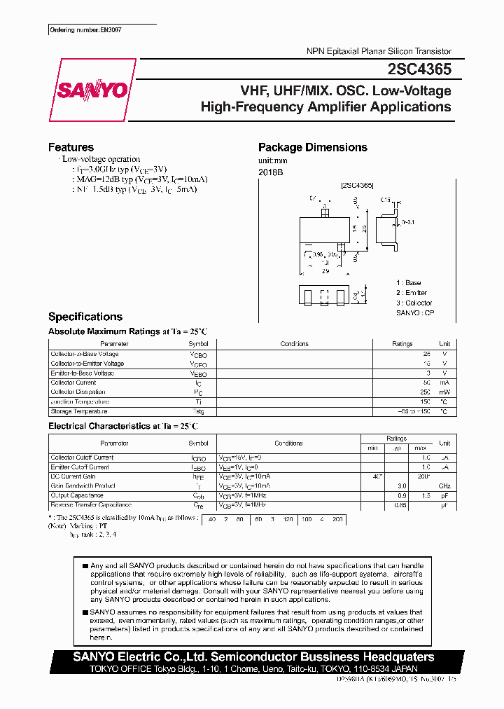 2SC4365_823584.PDF Datasheet