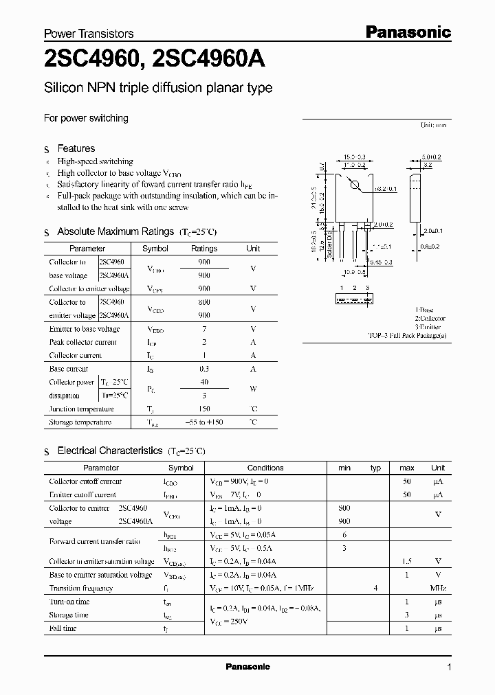 2SC4960A_822127.PDF Datasheet