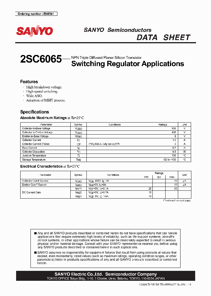 2SC6065_1015532.PDF Datasheet