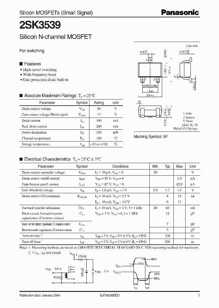 2SK3539_1021517.PDF Datasheet